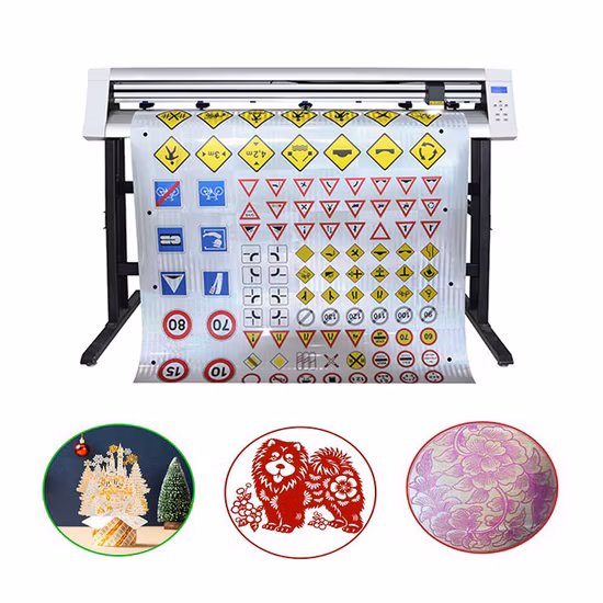 Tagliatrice per scatole di cartone ondulato modello mini, plotter da taglio per adesivi digitali