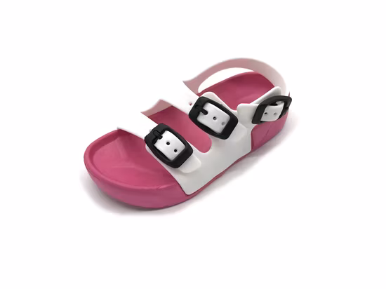 Sandalo da bambino con tomaia in PVC stampato e suola in EVA per bambini piccoli