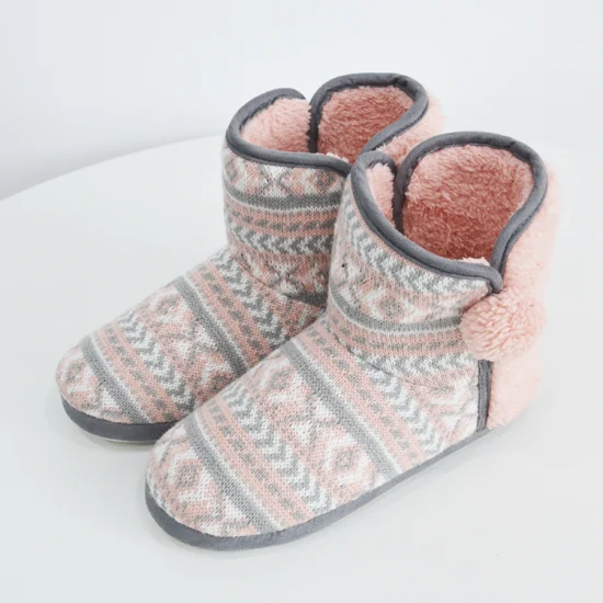 Stivali in pile di cotone firmati per donna Stivali in maglia da uomo Stivali da neve invernali alla caviglia di marca famosa